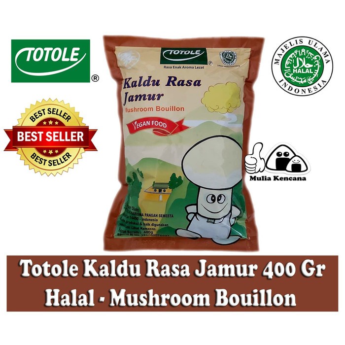 

Totole Kaldu Rasa Jamur 400 Gr Halal - Mushroom Bouillon