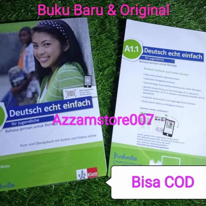 BUKU BAHASA JERMAN DEUTSCH ECHT EINFACH (DEE) A1.1