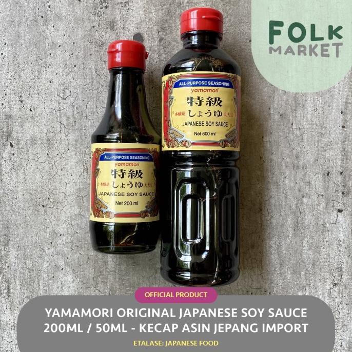 

{{{{}}] YAMAMORI Soy Sauce 200ml / 500ml - Saus Kecap Asin Jepang Import