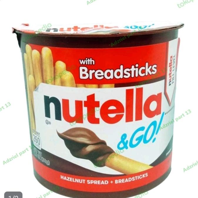 

{{{{{{] NUTELLA&GO ! WITH BREAD STICK 52 gr