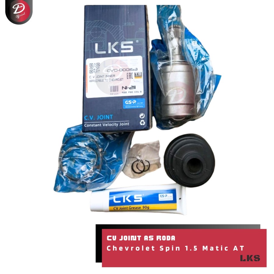 As Roda Dalam CV Joint In Chevrolet Spin 1.5 Matic AT LKS 211 Import