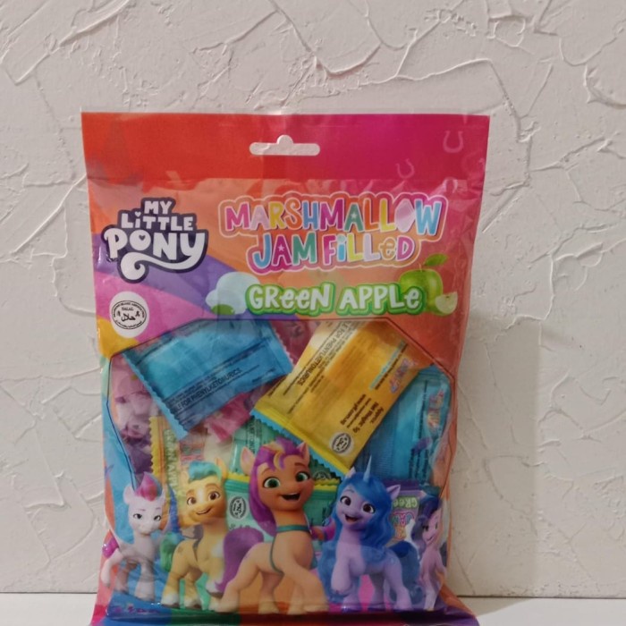 

My Little Pony Marshmallow Jam Filled Green Apple