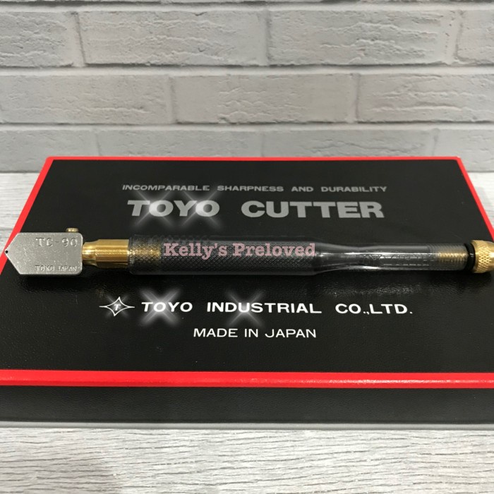 

Toyo Glass Cutter Tc 90 - Pisau Potong Kaca Original Made In Japan