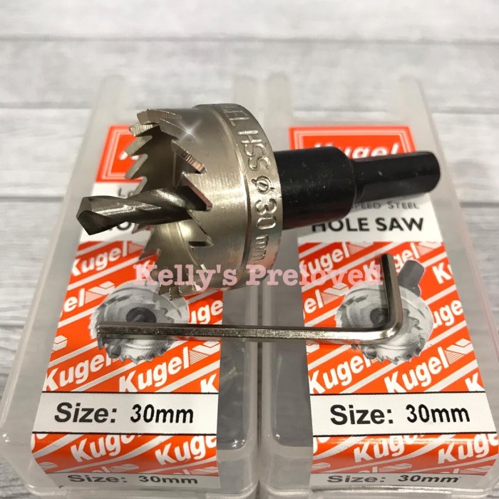 

Kugel Hole Saw Besi H.S.S 30 Mm - Mata Bor Besi Hss Original !!!