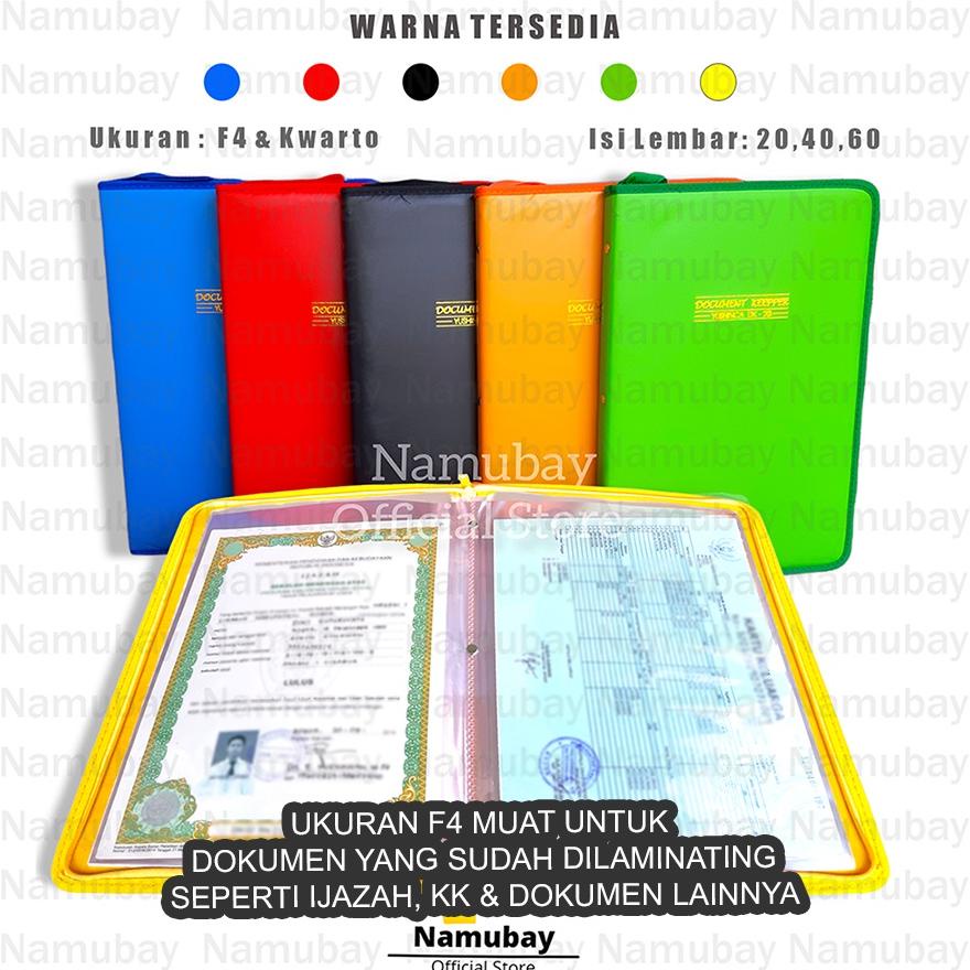 

Termurah DOKUMEN KEEPER ISI 20,40,60 LEMBAR/DOKUMEN KEEPER RESLETING/MAP ANTI AIR/MAP DOKUMEN/CLEAR HOLDER/MAP SERTIFIKAT / document keeper resleting / document keeper bag / document keeper f4 / tempat dokumen / tempat berkas BisaCOD