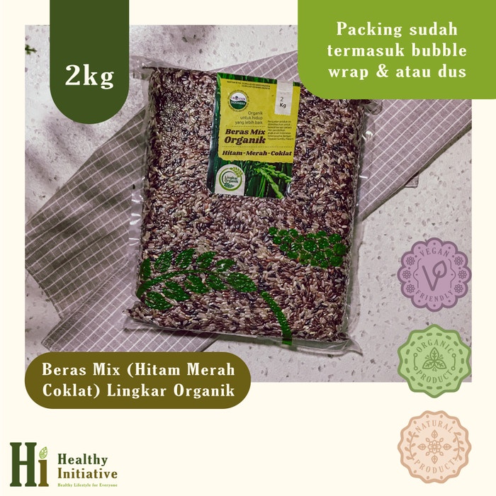 

Mix Hitam-Merah- Lingkar Organik 2Kg