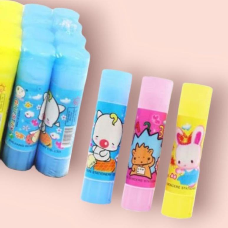 

(Satuan) LEM KERTAS BATANG/LEM KERTAS KARAKTER/GLUE STICK FANCY/LEM KERTAS KECIL/LEM KERTAS LUCU/ATK LUCU