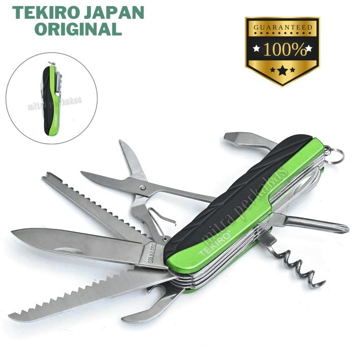 TEKIRO PISAU LIPAT MULTIFUNGSI 15 IN 1 - PISAU LIPAT SERBAGUNA 15 IN 1