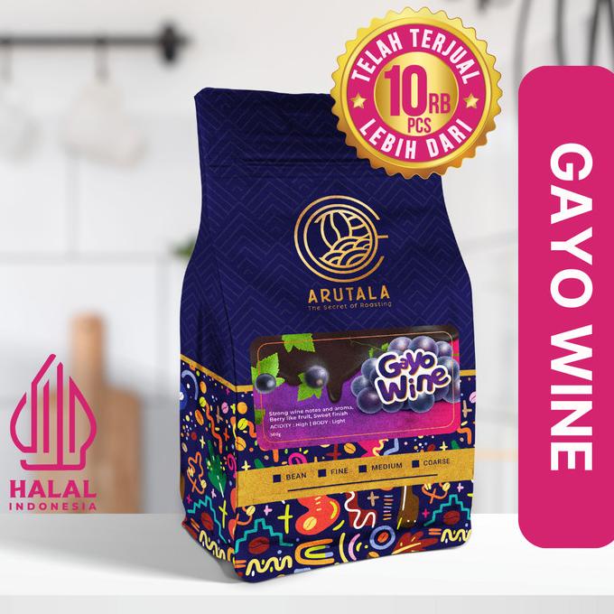 

gon ARUTALA Kopi Arabika Gayo Wine 500 Gram