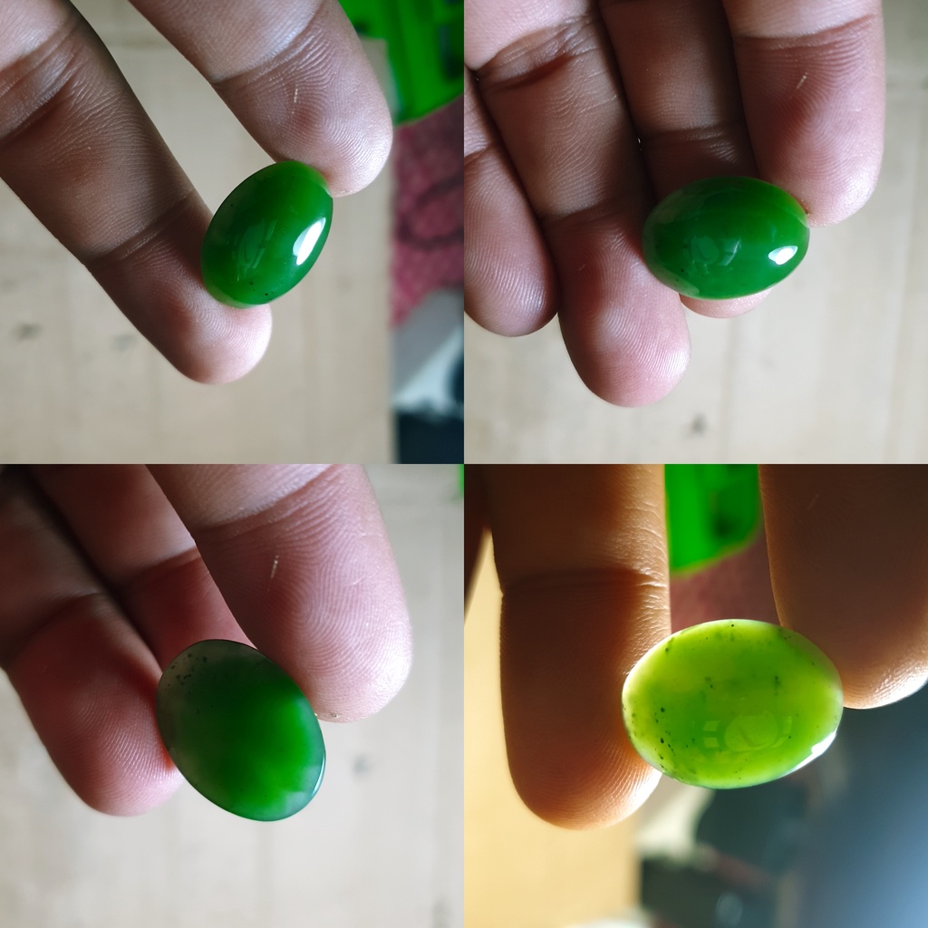 BATU GIOK SUPER KERISTAL HIJAU NATURAL ORIGINAL ACEH HQ NO161