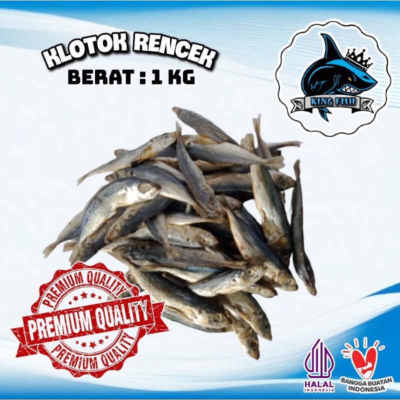 

1KG IKAN ASIN KLOTOK RENCEK/KECIL MURAH BERKUALITAS