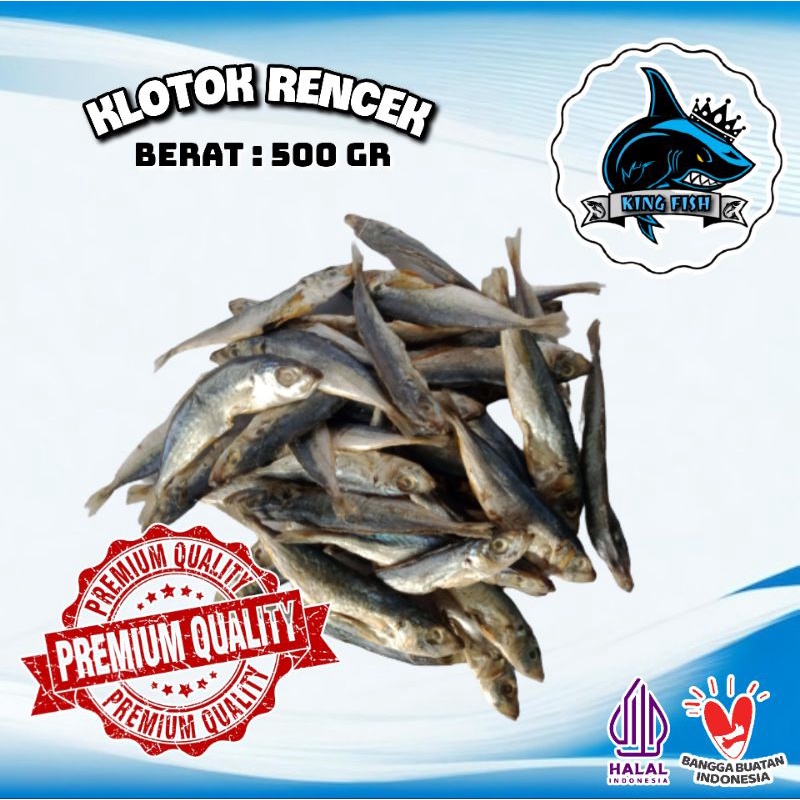 

500GR IKAN ASIN KLOTOK RENCEK/KECIL MURAH BERKUALITAS