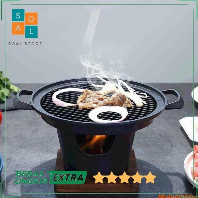Kompor Alat Panggang Barbeque Daging Ikan Arang Shabu Bbq Grill