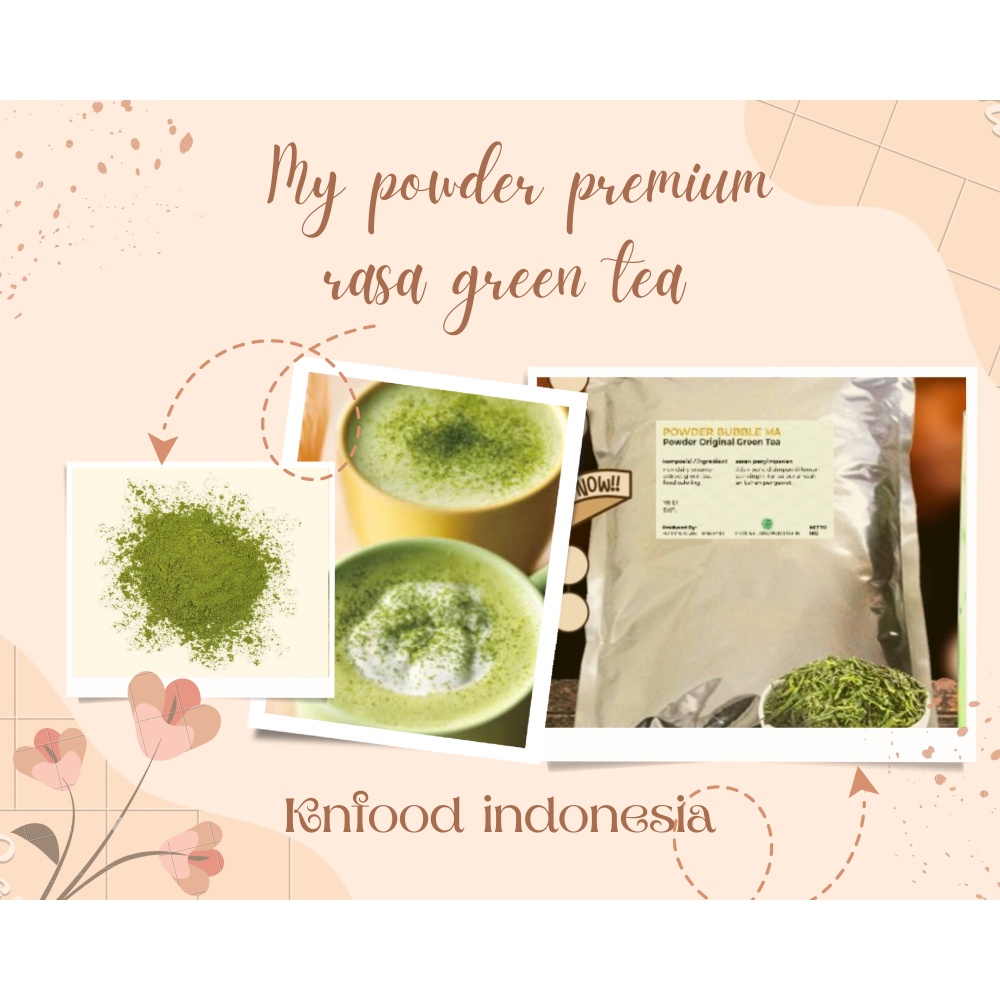 

Bubuk Green Tea / Bubuk Numan Matcha Green Tea 1 Kg