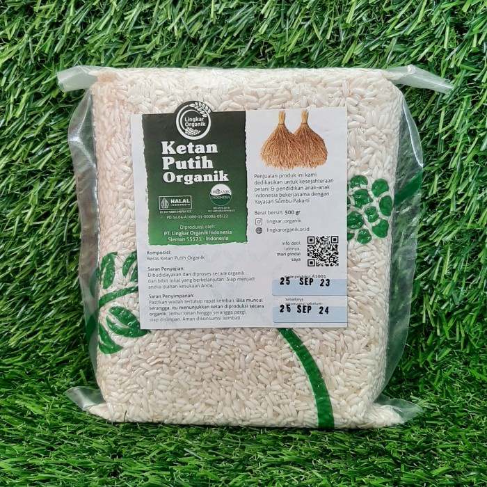 

Ketan Putih Lingkar Organik 500Gr