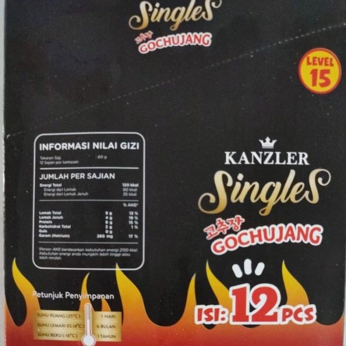 

KANZLER Sosis Singles Gochujang 1 Box WLS