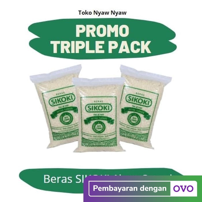 

Ramos Sikoki 1Kg X 3 Kepala, Setra, Pulen, Bundling 1 Kg