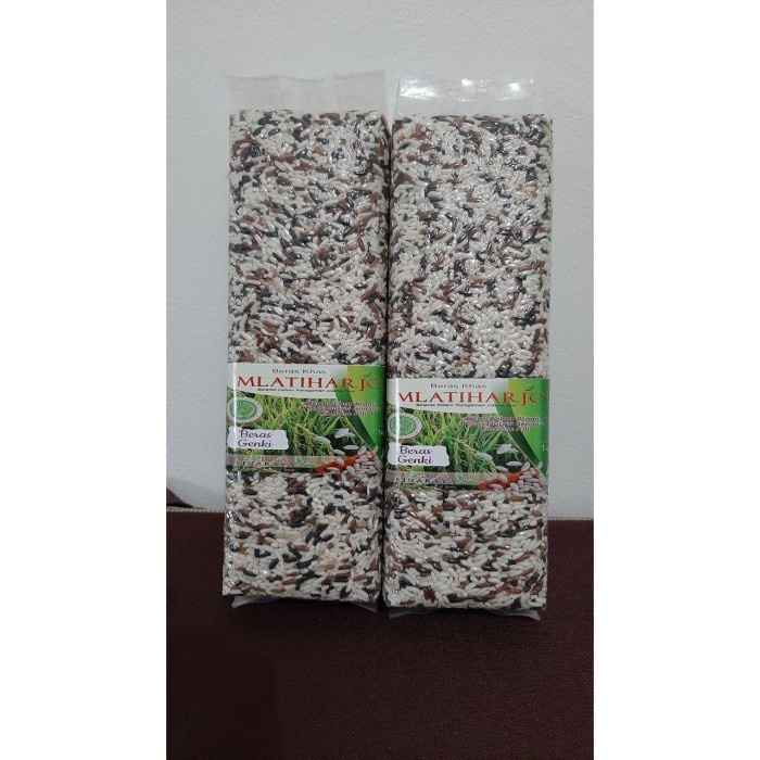 

Genki Mlatiharjo Mix Hitam, Merah Putih Melati