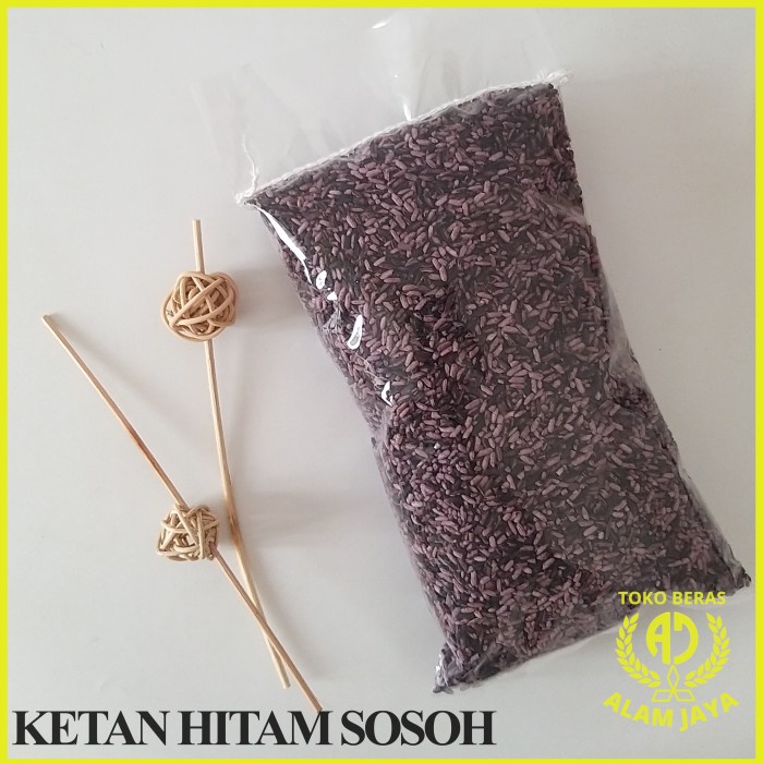 

Ketan Hitam Sosoh - Super Grade - Black Glutinous Rice- 1 Kg