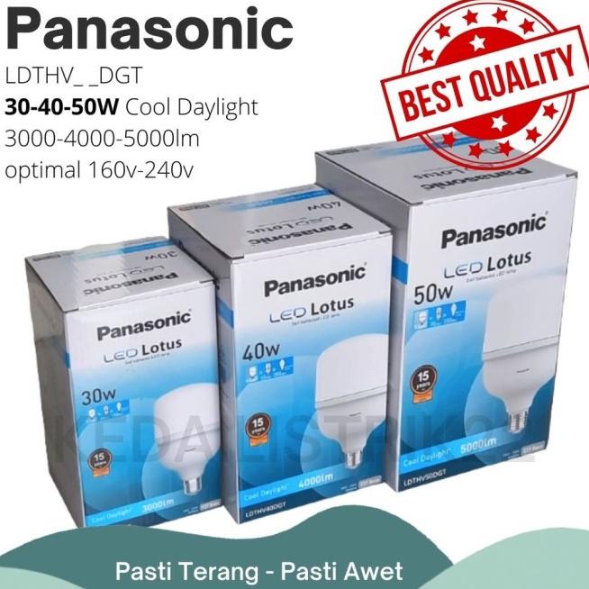 LAMPU LED KAPSUL 30W 30 W 30WATT 30 WATT PANASONIC - Putih Siap Proses