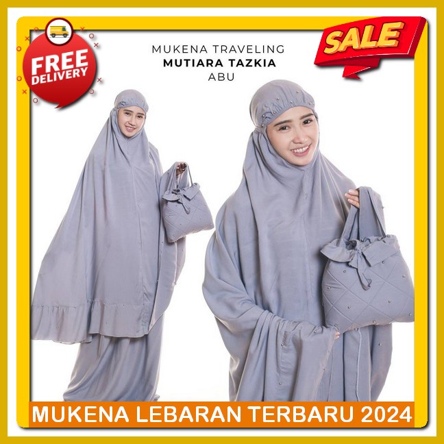 Muknah Rayon Premium Terbaru Mulena Cewek Remaja Muken Remaja Kekinian Mukenah Traveling Mini Pouch 
