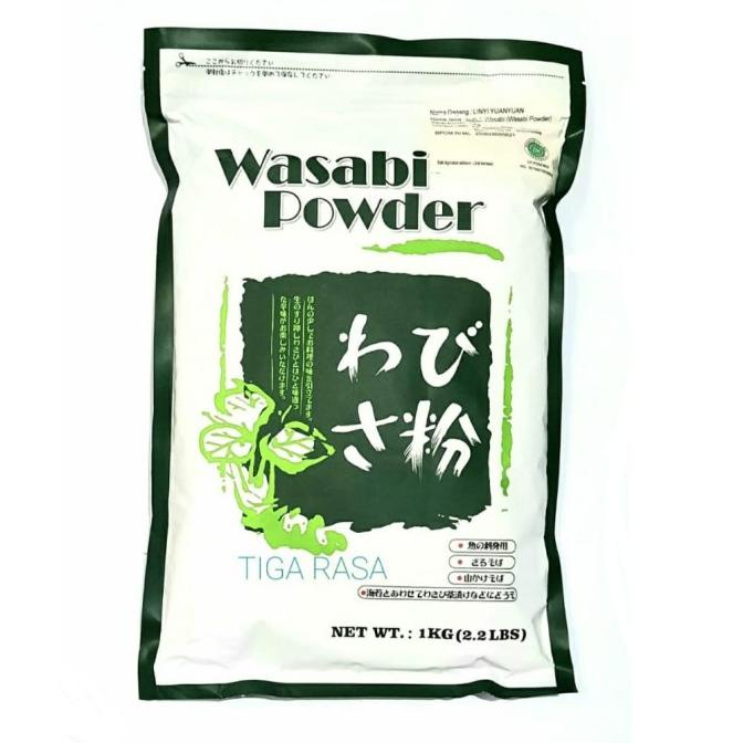 

Wasabi Powder Linyi Yuanyuan HALAL MUI 1kg - Wasabi Bubuk GJS