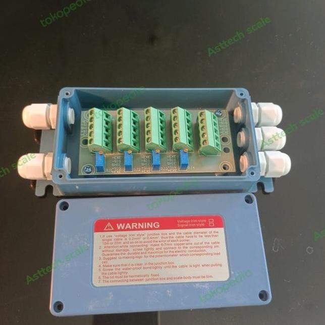 Junction Box Timbangan 4 Hl / Junction Box 4 Wire Timbangan Dital