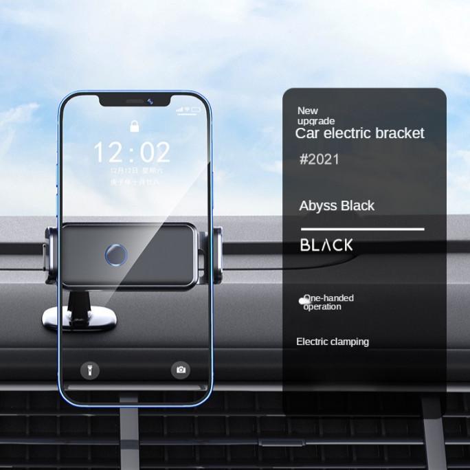 Car phone holder mobil ac dashboard buka tutup otomatis stand hp eevo