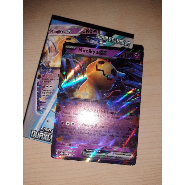 Kartu Pokemon Ori MIMIKYU