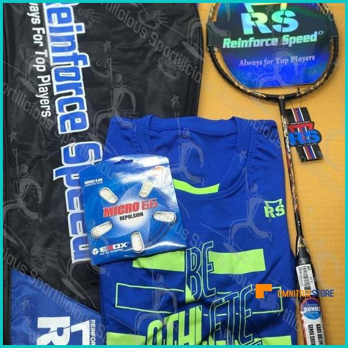 Raket Bulutangkis / Badminton RS Metric Power 16 N II Fullset Original - [OMX]