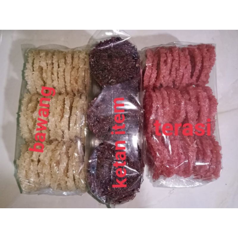 

Rengginang enak isi 30 pcs