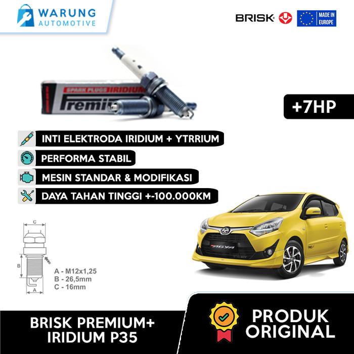 BUSI MOBIL AGYA 1.0 AYLA 1.0 BRISK PREMIUM + IRIDIUM P35