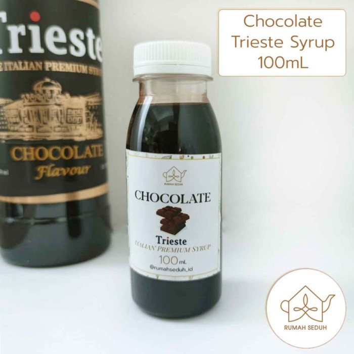 

100mL Sirup Chocolate Trieste - Trieste Premium Chocolate Syrup