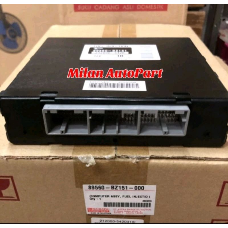 Ecu computer Engine control unit Avanza Xenia 1300cc 1.3 89560-BZ151 2006 2007 2008 2009 2010 2011 O