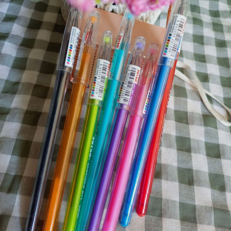 

Pulpen tinta Joyko warna warni