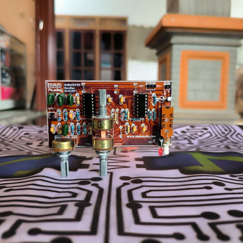 Kit Filter Subwoofer Slope 24db (Suara Vocal Super Silent) Bass Horeg