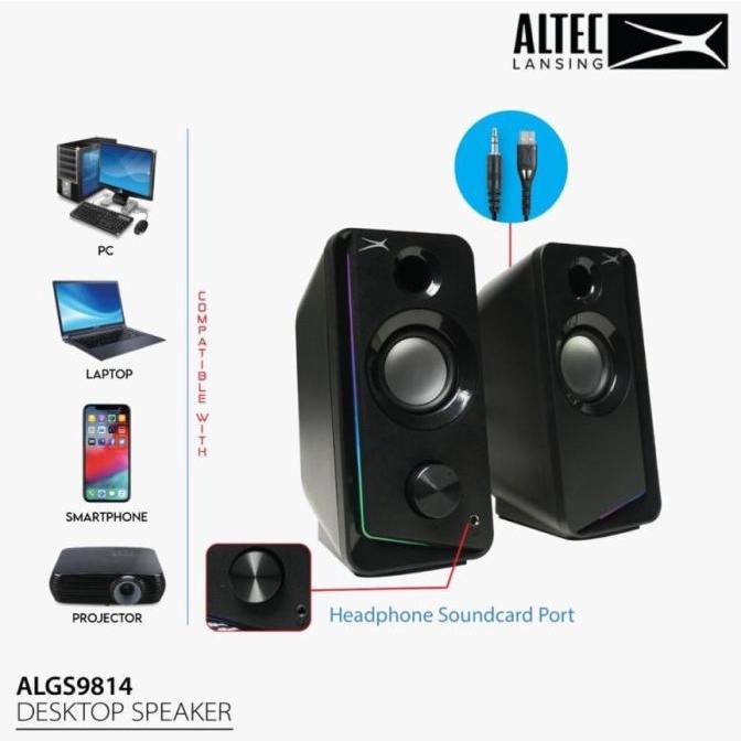 Altec Lansing Desktop Gaming Speaker ALGS9814