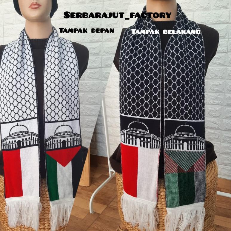 Terbaru Syal Palestina / Syal Palestina Rajut/Syal Palestina Premium