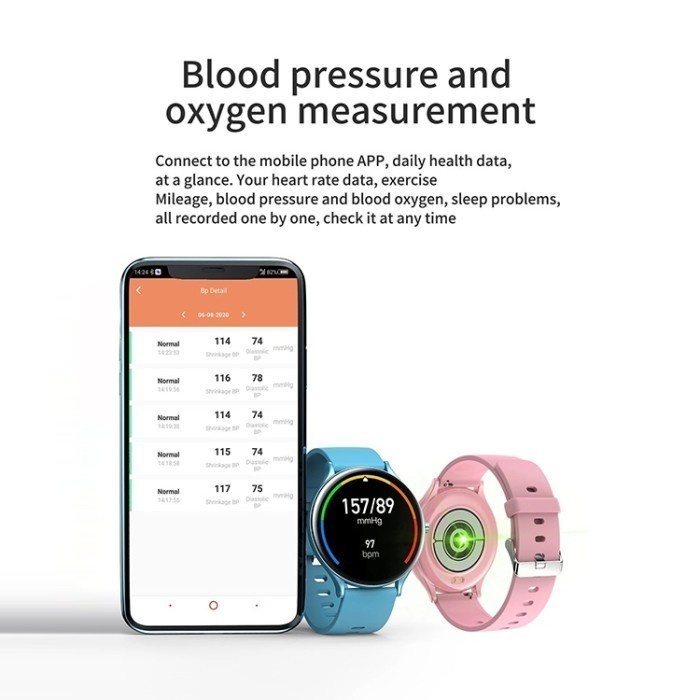 NEW AOLON SMARTWATCH QW13 - SLIM, IP67, CUSTOM WATCHFACE, COLORFUL ORIGINAL TERBARU