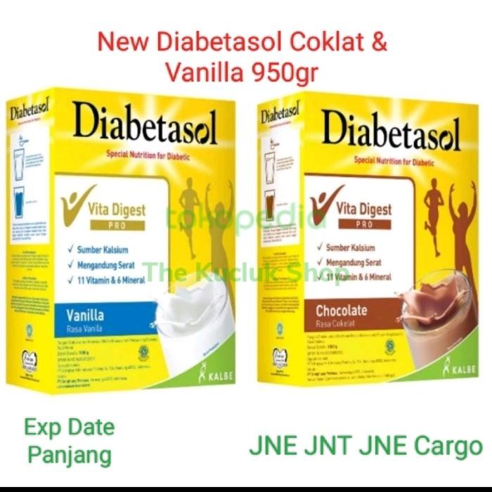 

SUSU DIABETASOL 1KG 1000 GR SUSU UNTUK DIABETES RASA COKLAT DAN VANILA
