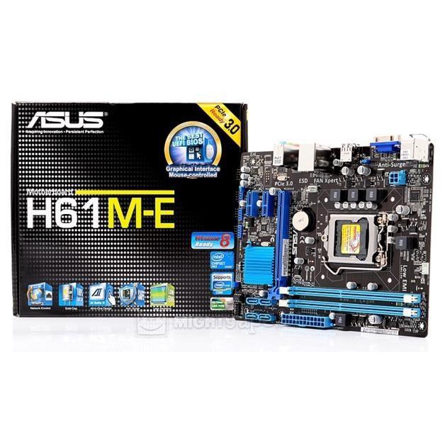 MOTHERBOARD ASUS H61M-E 1155