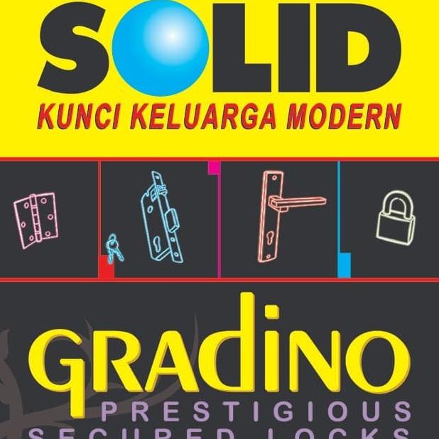 Solid - Selot Pintu Tanam/Grendel Tanam Solid 644 Stainless Sus 304