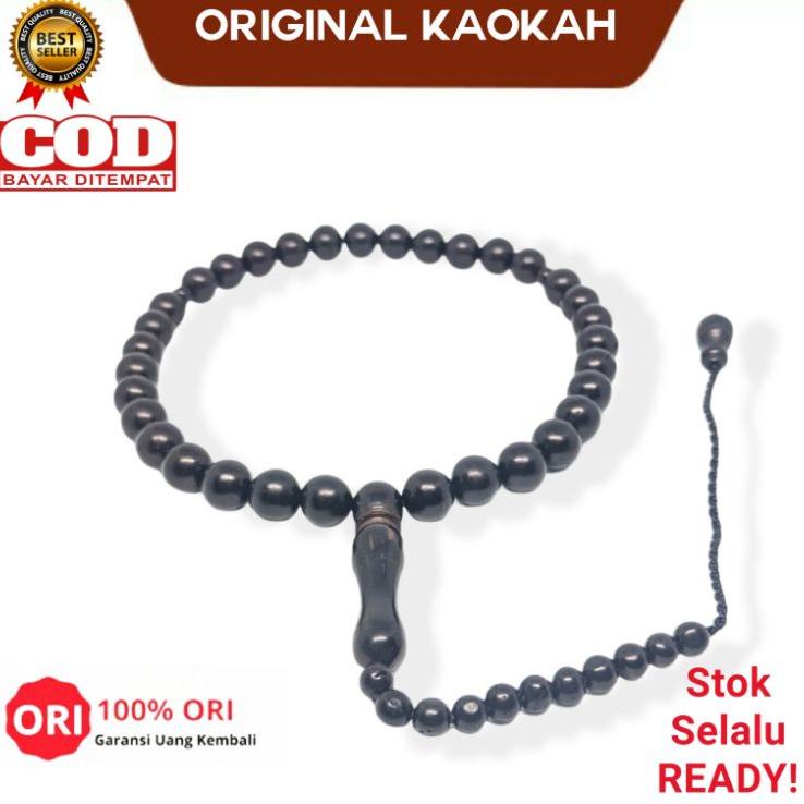 Tasbih Kaokah Kokka Kaoka Kokka Kaukah Kokah 33 Butir Hitam