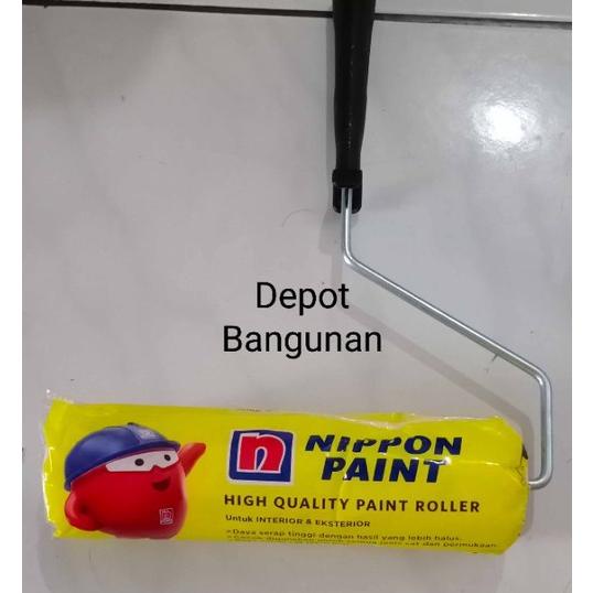 Roller Cat Kuas Roll Cat Tembok Rol Cat Nippon Paint 9 Inch