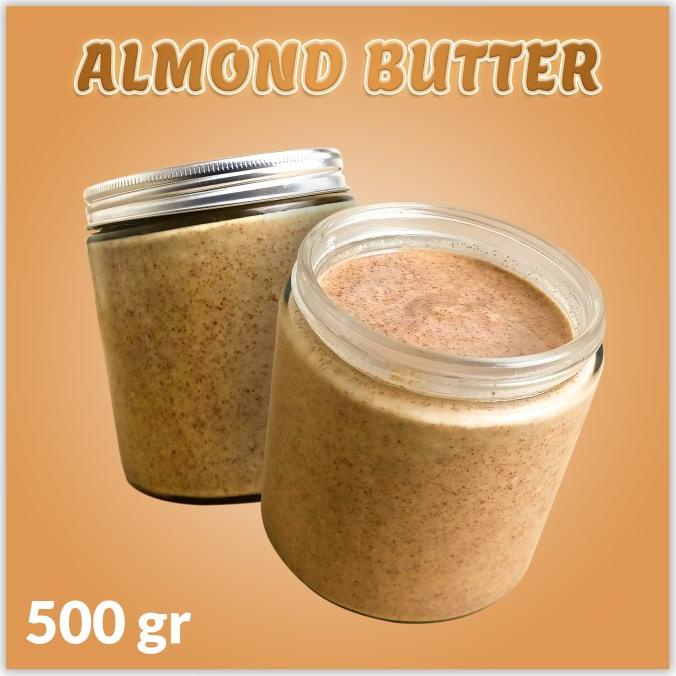 

Almond Butter (Selai / Mentega Kacang Almond Gurih) 500gr