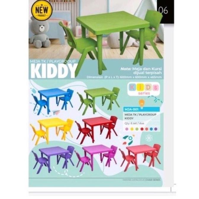 Meja Belajar TK Anak Paud + Kursi Anak Tk Paud