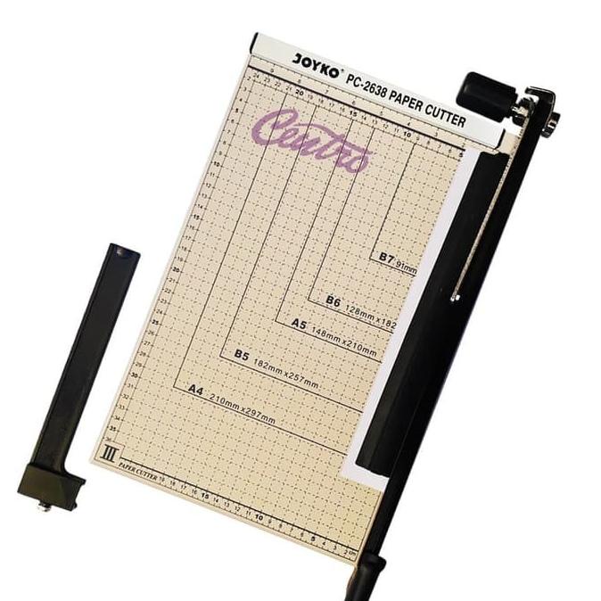 

Joyko Paper Cutter Pemotong Alat Potong Kertas Pc-2638 F4 Original