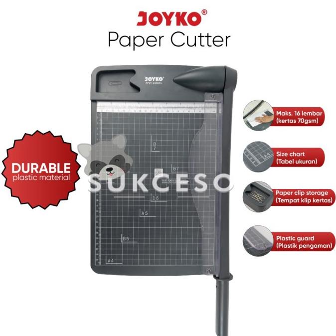 

Joyko Paper Cutter Ppct-2330 A4 / Alat Pemotong Kertas Berkualitas