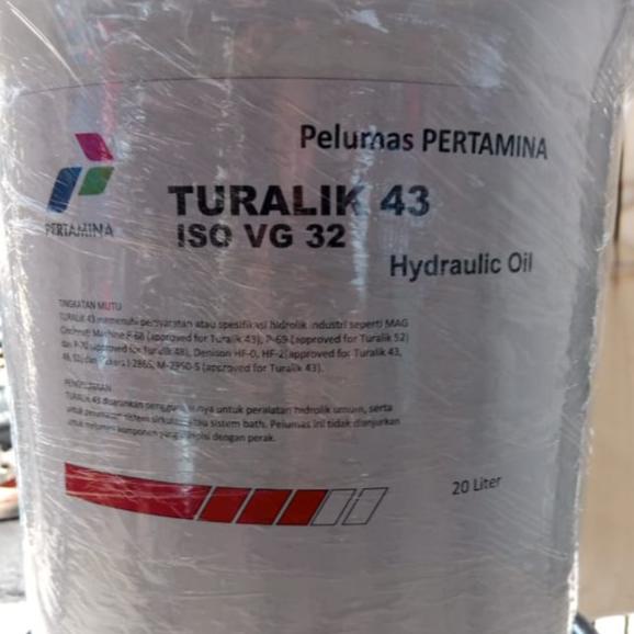 Diskon Oli Hidrolik Pertamina Turalik 43