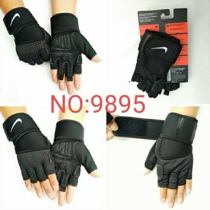 Training Gloves Sarung Tangan Fitness Multi Fungsi Nike Ua